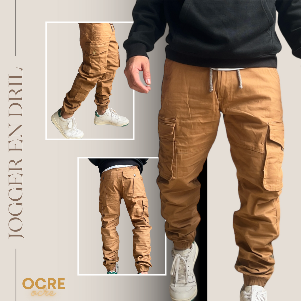 Jogger en dril hotsell