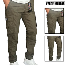 Cargar imagen en el visor de la galería, Pantalon camuflado bota recta