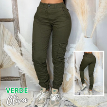 Cargar imagen en el visor de la galería, Jogger camuflado para dama