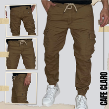 Cargar imagen en el visor de la galerĂa, JOGGER EN DRILL TIPO CARGOđź‘–