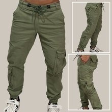 Cargar imagen en el visor de la galería, JOGGER EN DRILL TIPO CARGO👖