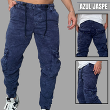 Cargar imagen en el visor de la galerĂa, JOGGER EN DRILL TIPO CARGOđź‘–