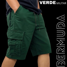 Cargar imagen en el visor de la galería, Bermuda cargo caballero