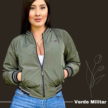 Cargar imagen en el visor de la galería, Chaqueta dama Piloto deportiva
