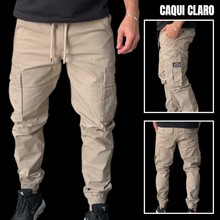 Cargar imagen en el visor de la galería, JOGGER EN DRILL TIPO CARGO👖
